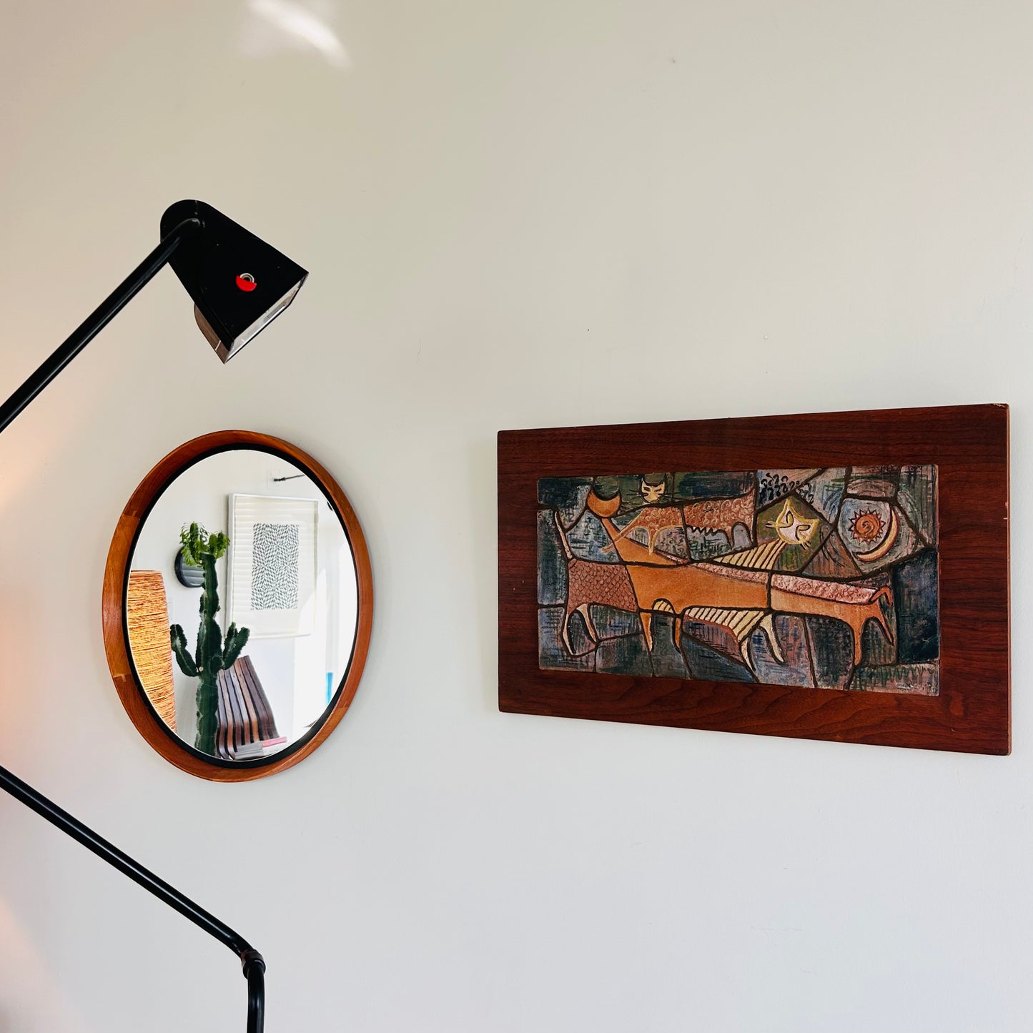 Modernist Relief Tile