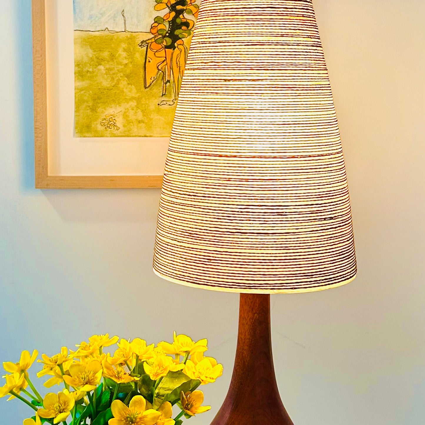 1960s Teak Lamp
