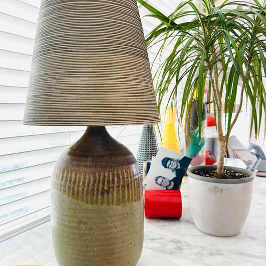 RARE Herman’s Stoneware Lamp