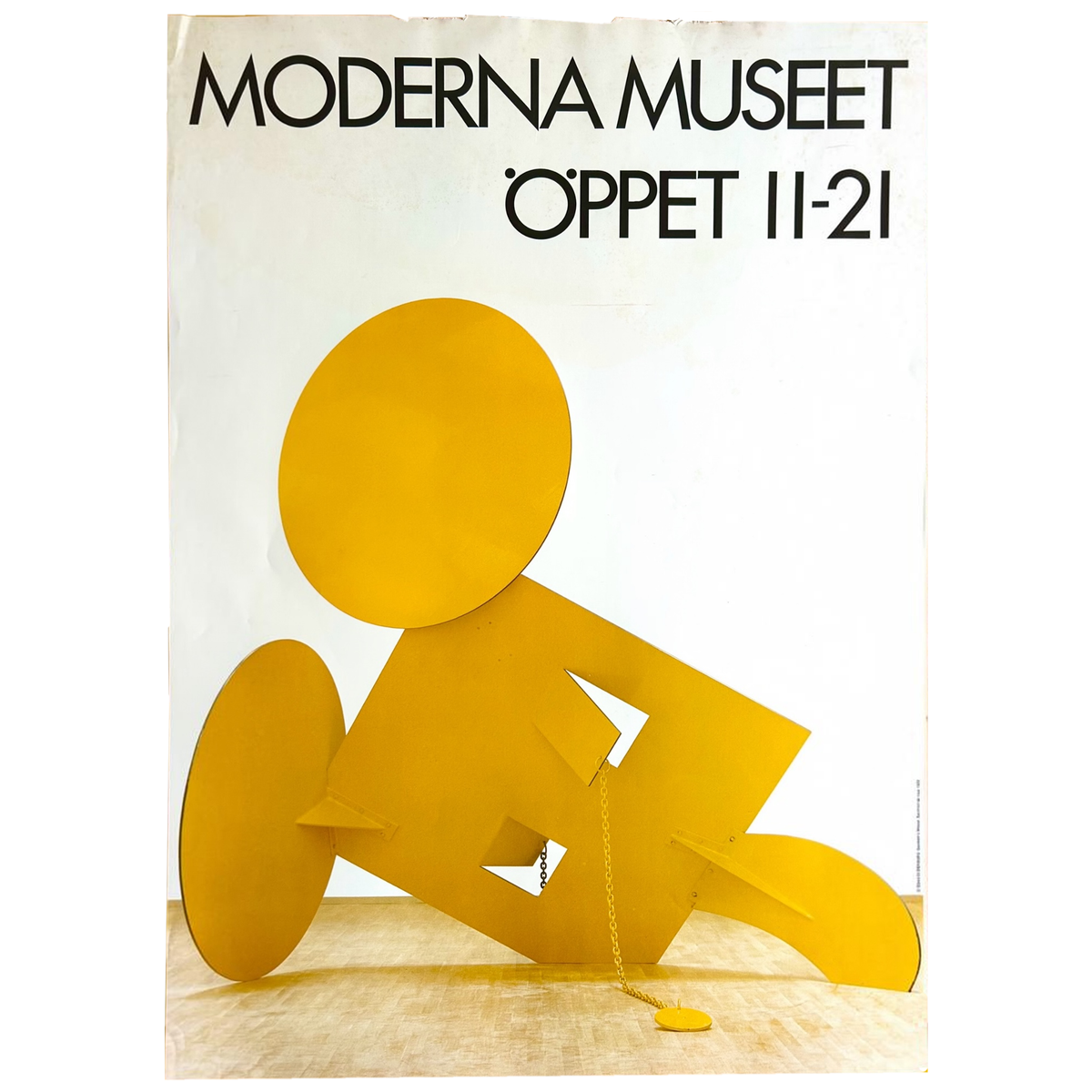 Claes Oldenburg Exhibition Poster