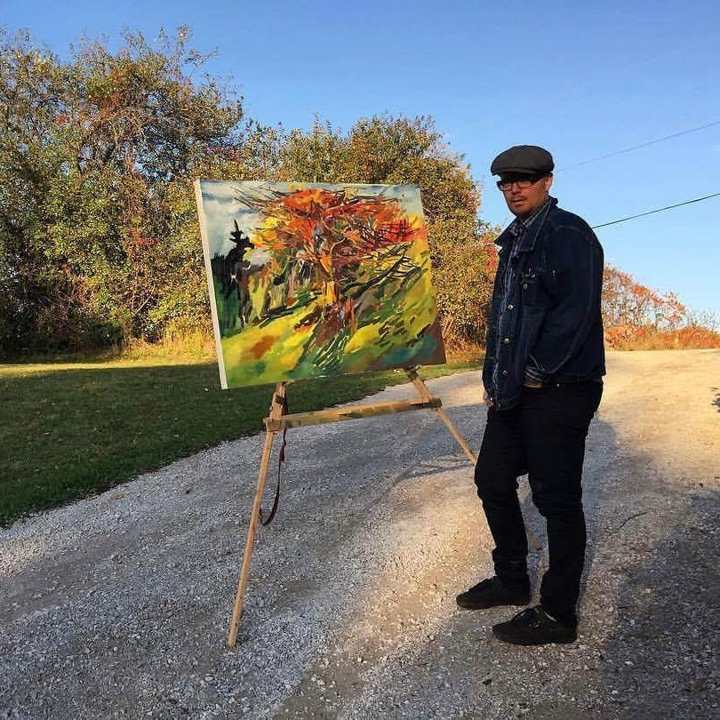 Burnt River Painting