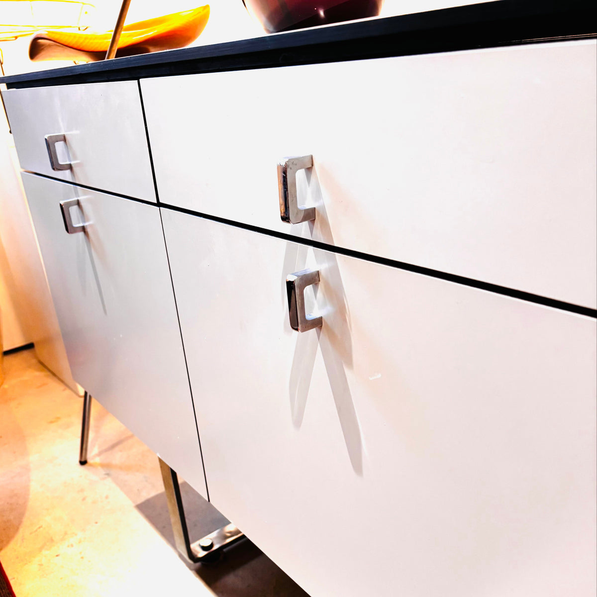 Elegant Steelcase Sideboard