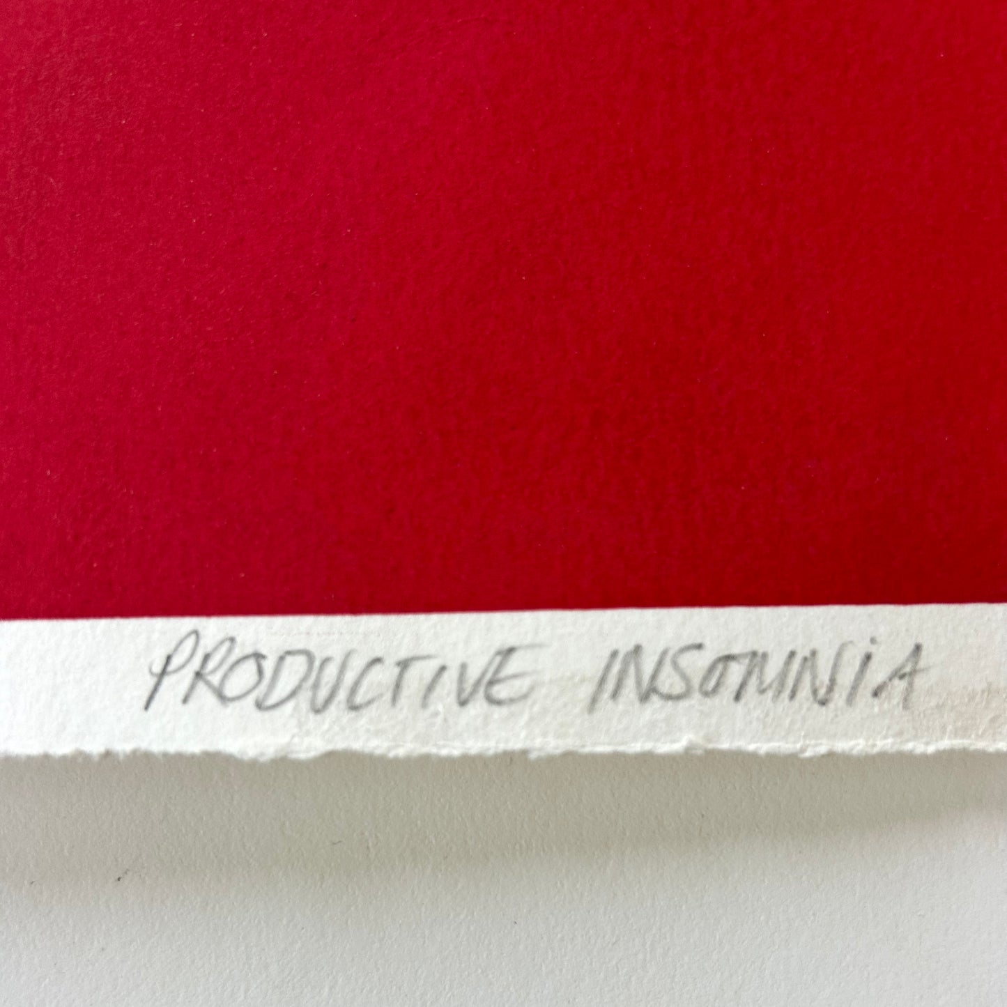 R. Mackenzie, Productive Insomnia