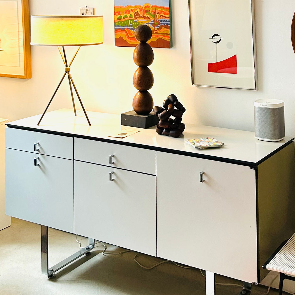 Elegant Steelcase Sideboard