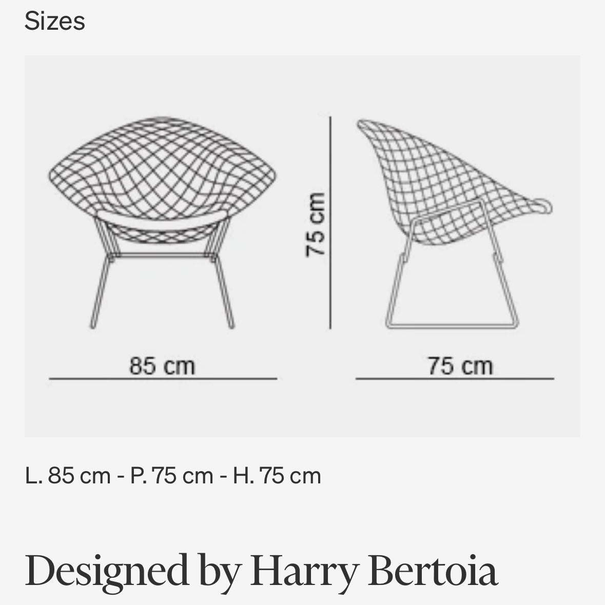 Original Harry Bertoia Diamond Chairs
