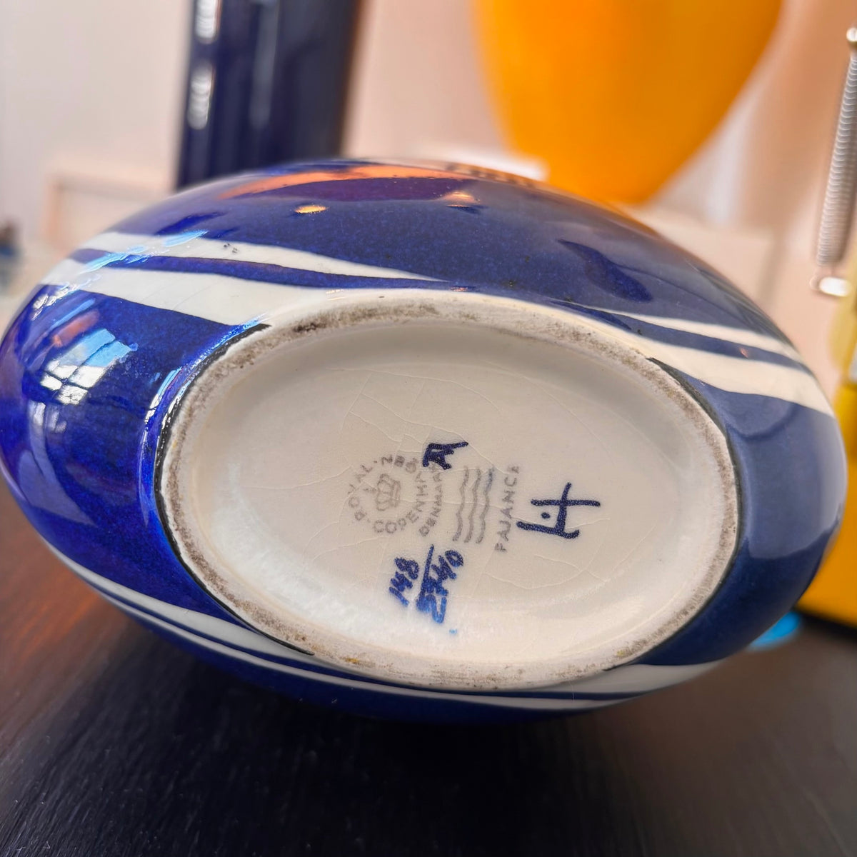Fajance Vase