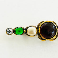 1980s Chanel Gripoix Brooch