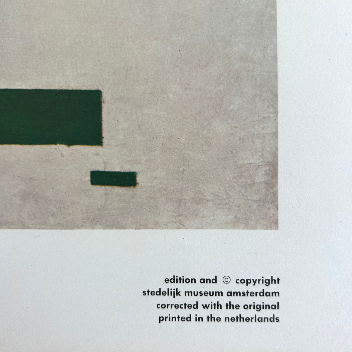Kazimir Malevich, Original Poster