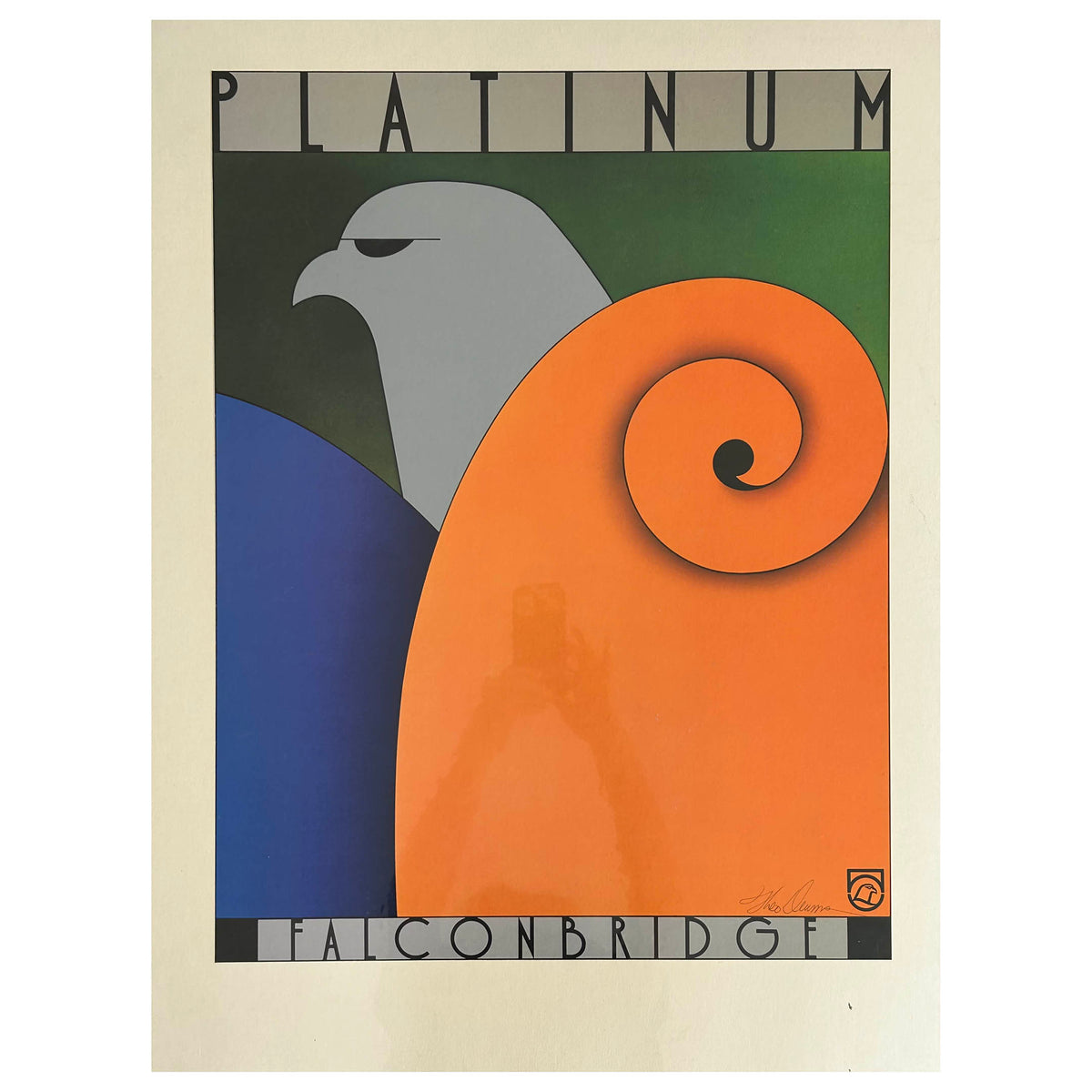 Theo Dimson Lithograph "Platinum"