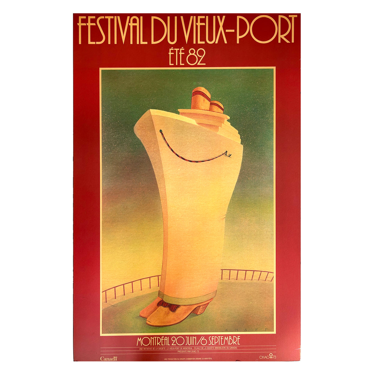 Festival Du Vieux-Port, 1982 Poster