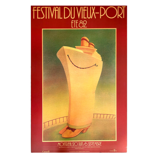 Festival Du Vieux-Port, 1982 Poster