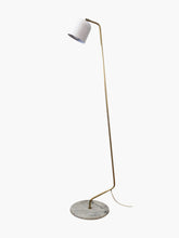 Brass and Marble Floor Lamp